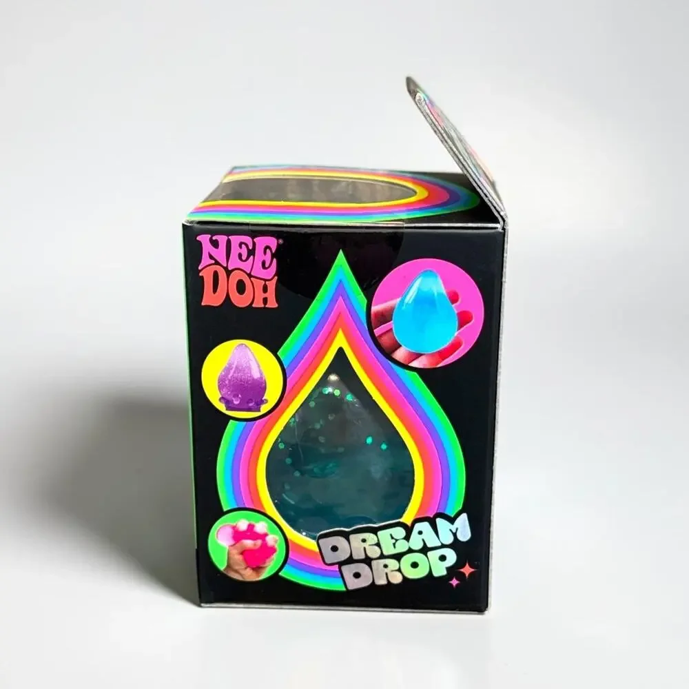 NeeDoh Dream Drop Blue Schylling Sensory Fidget Stress Toy New in Box NIB